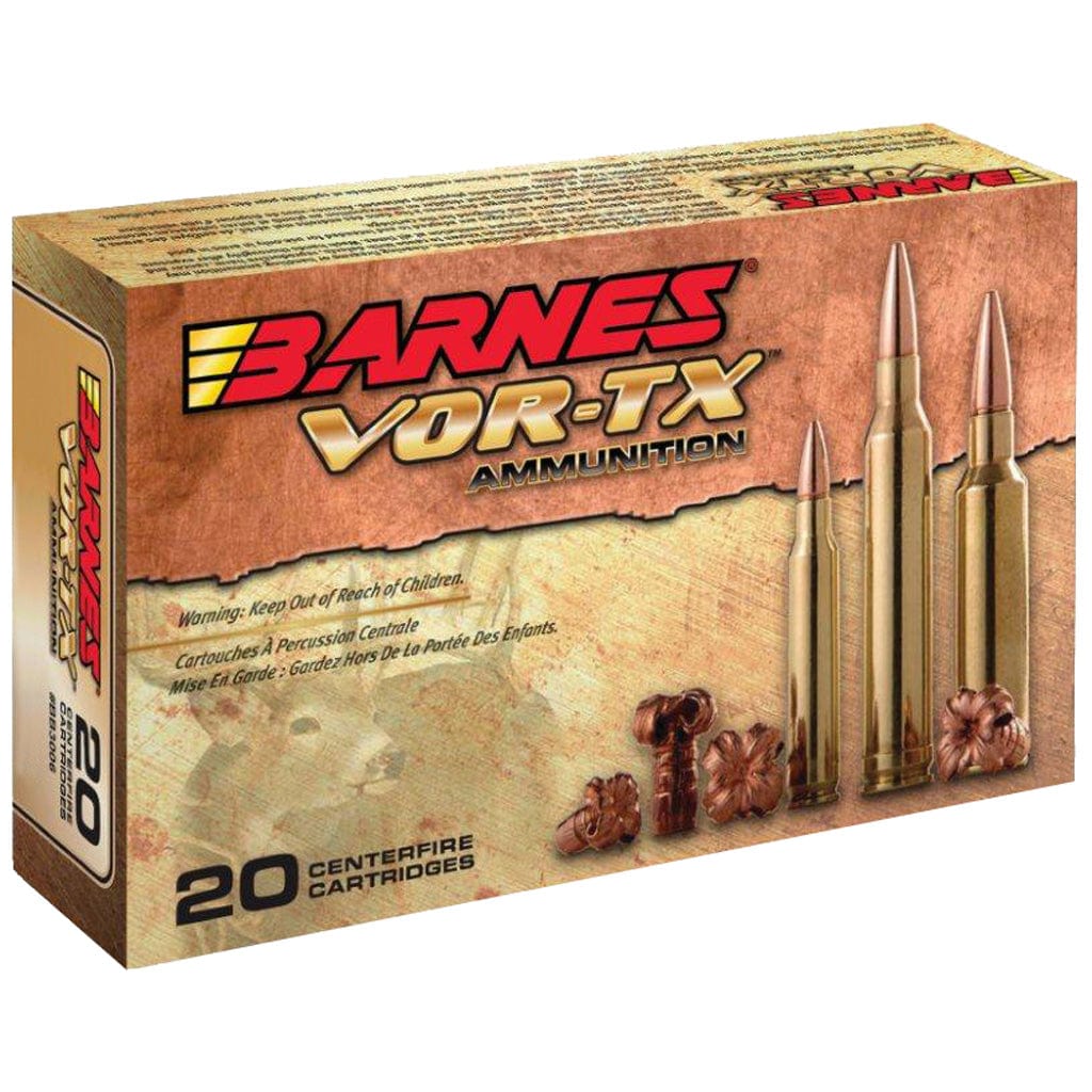 Barnes Bullets Barnes Vor-tx Long Range Rifle Ammo 7mm Rem. Mag. 139 Gr. Lrx Boat Tail 20 Rd. Ammo
