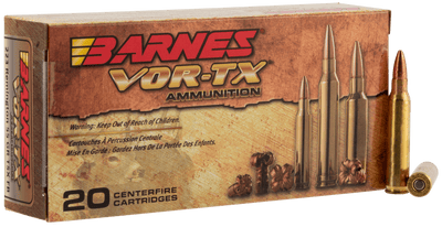 Barnes Bullets Barnes Vor-tx Rifle Ammo 223 Rem. 55 Gr. Tsx Fb 20 Rd. Ammo