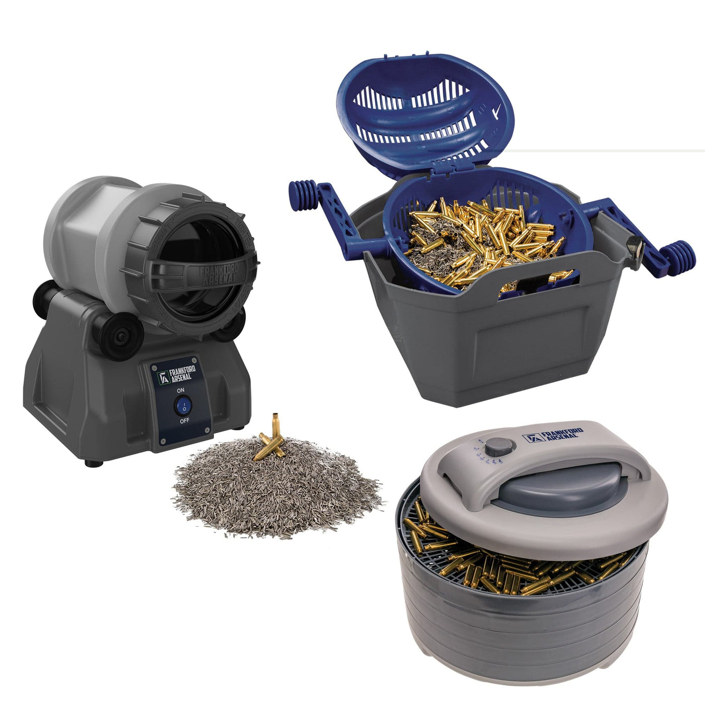 Battenfeld Frankford Arsenal Rotary - Tumbler Lite Professional Kit Reloading
