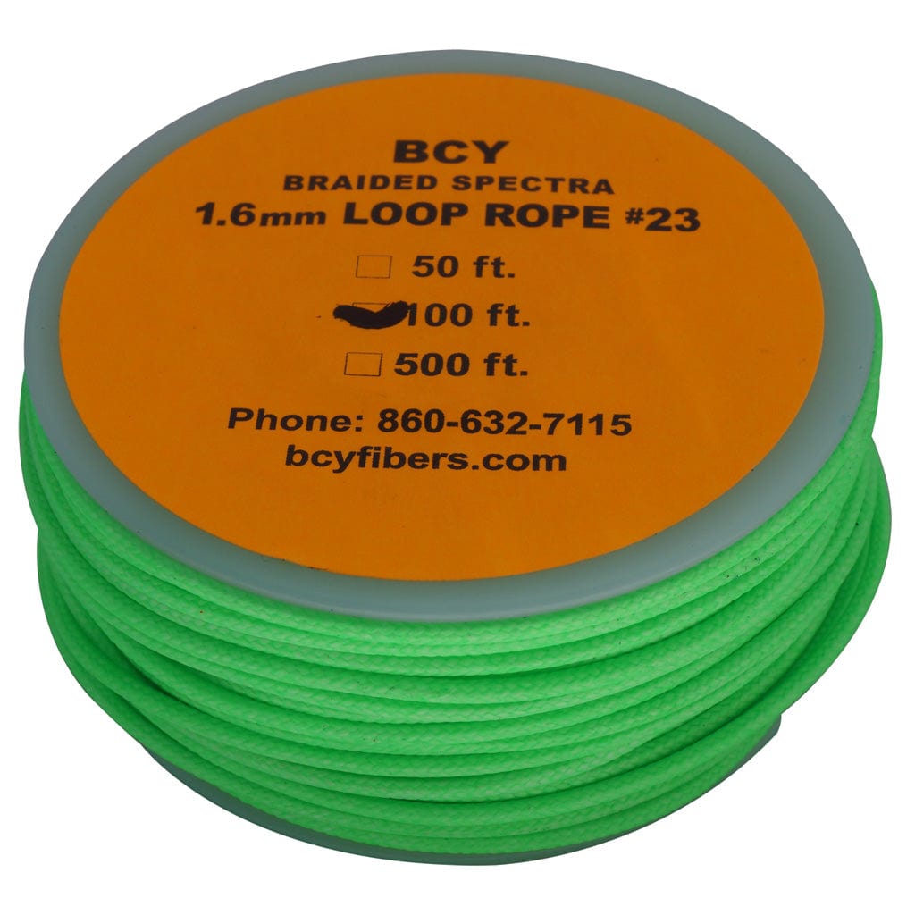 Bcy Bcy 23 D-loop Material Neon Green 100 Ft. String Accessories