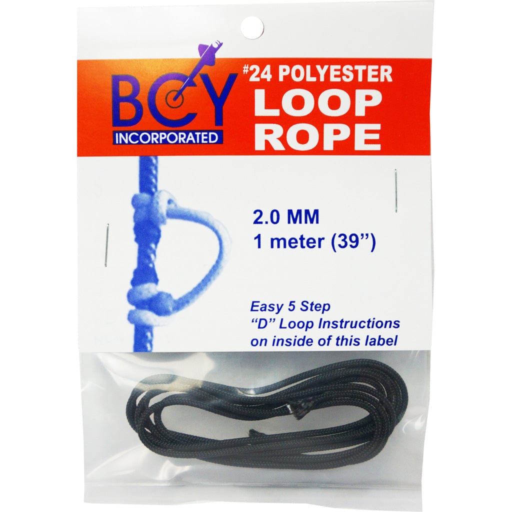 Bcy Bcy 24 D-loop Material Black 1m String Accessories