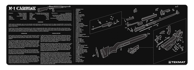 BECK TEK, LLC (TEKMAT) Tekmat Armorers Bench Mat - 12"x36" M1 Carbine Gun Care