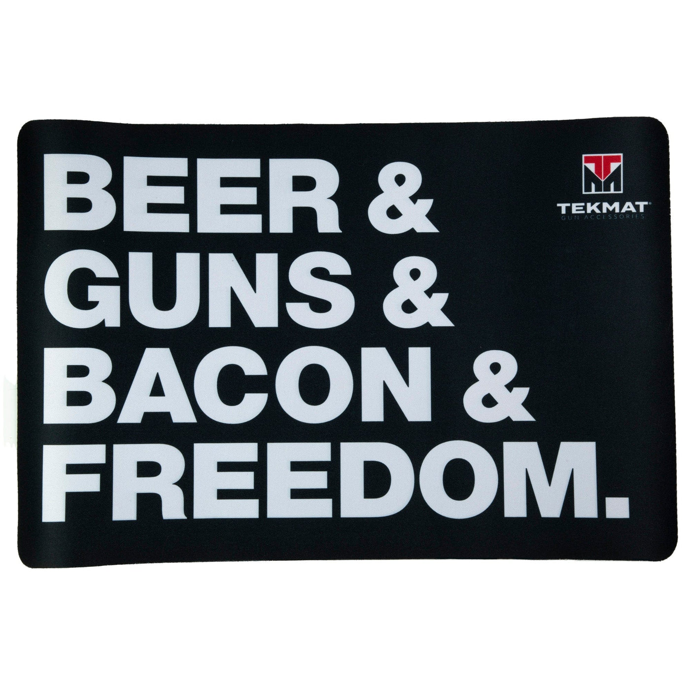 BECK TEK, LLC (TEKMAT) Tekmat Mat Beer/guns/bacon & Freedom Gun Care