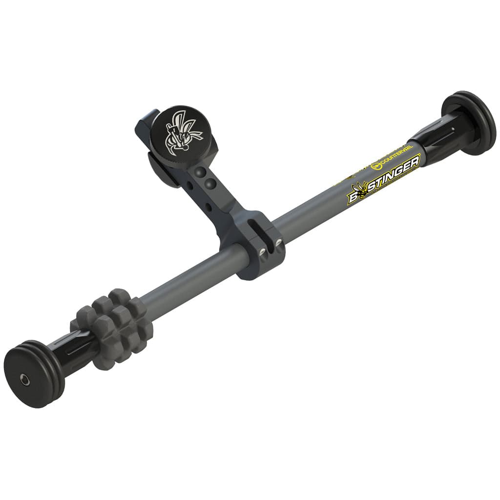 Bee Stinger Bee Stinger Microhex Counter Slide Stabilizer Dovetail Grey 15 In. Stabilizers