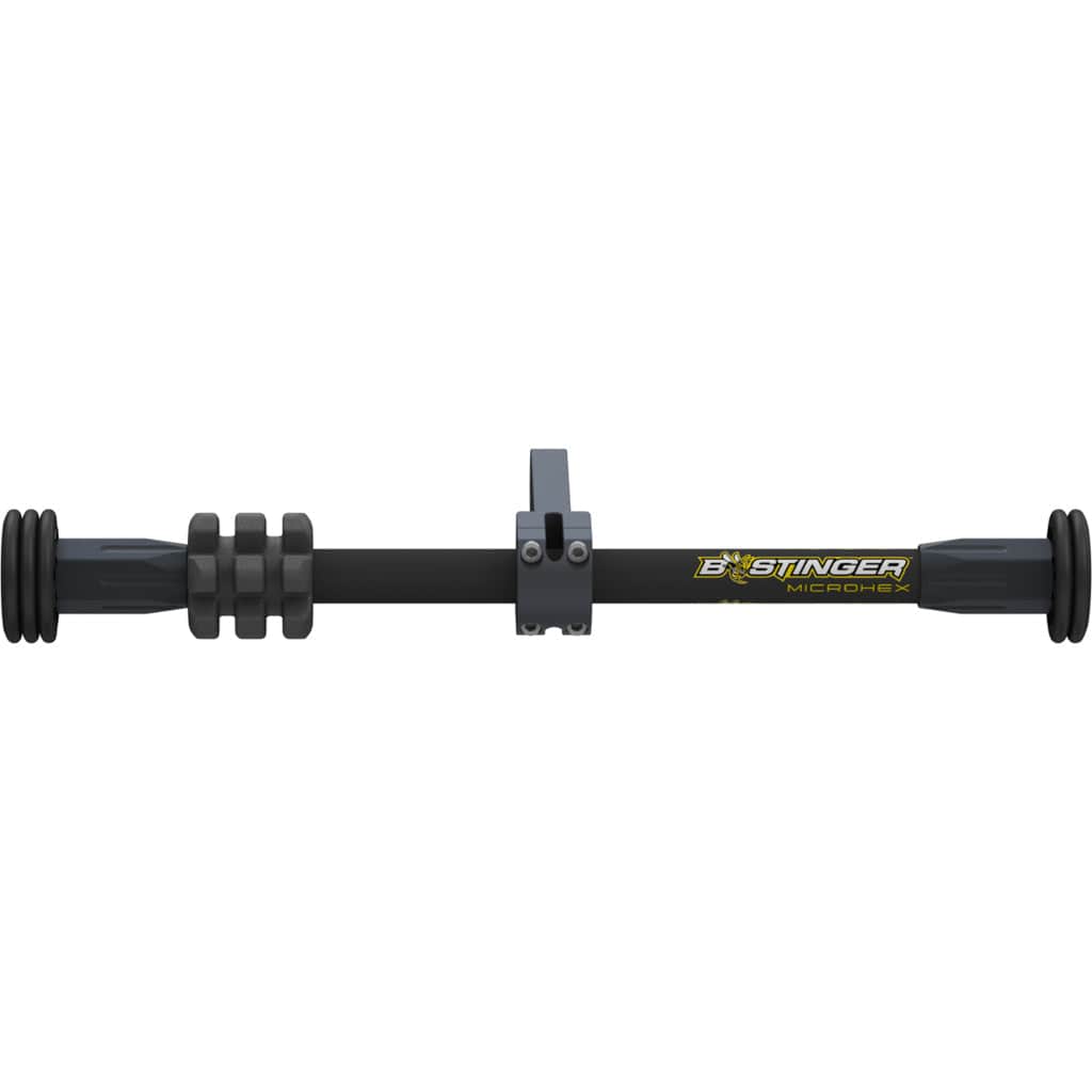 Bee Stinger Bee Stinger Microhex Counter Slide Stabilizer Matte Black 10 In. Stabilizers