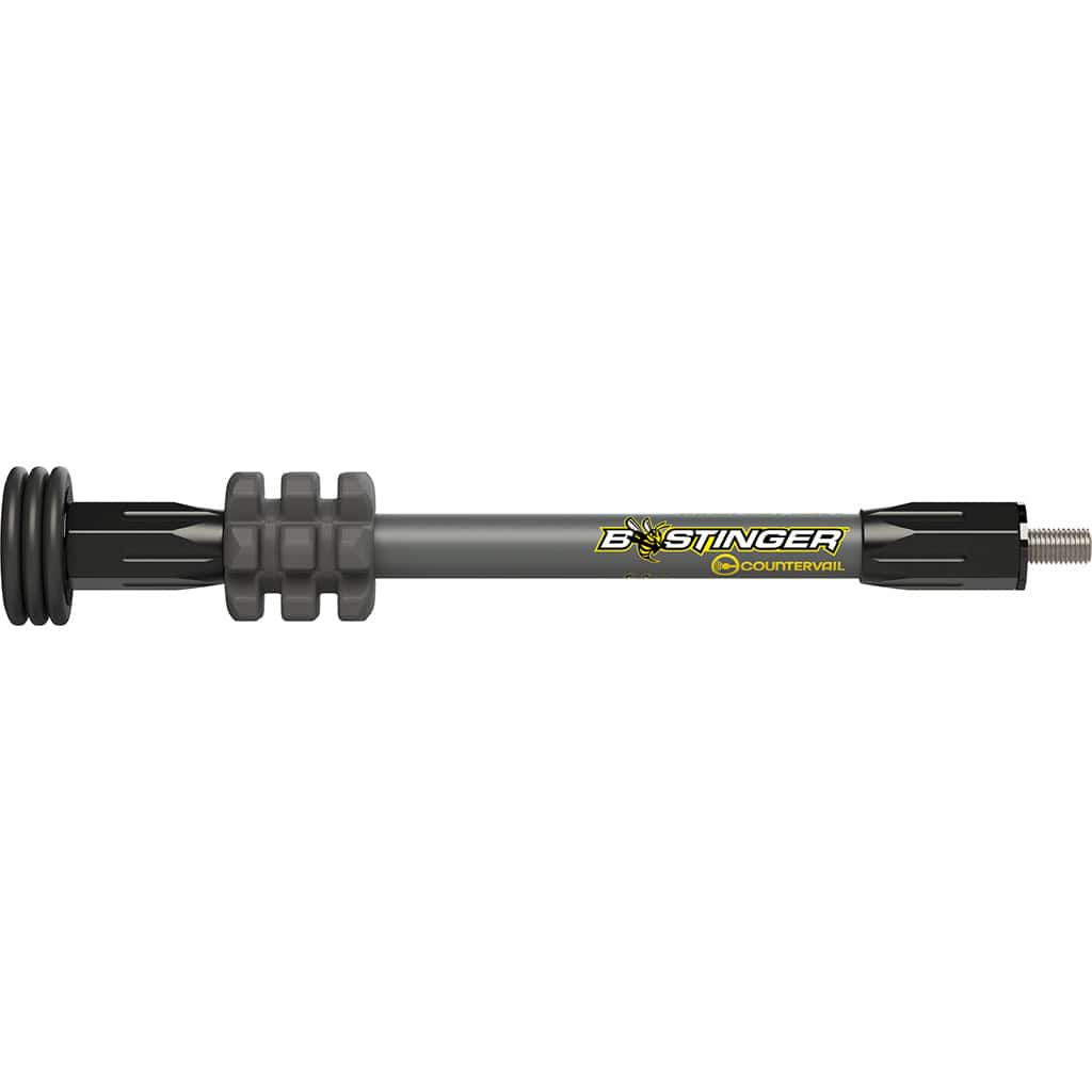 Bee Stinger Bee Stinger Microhex Stabilizer Grey 10 In. Stabilizers