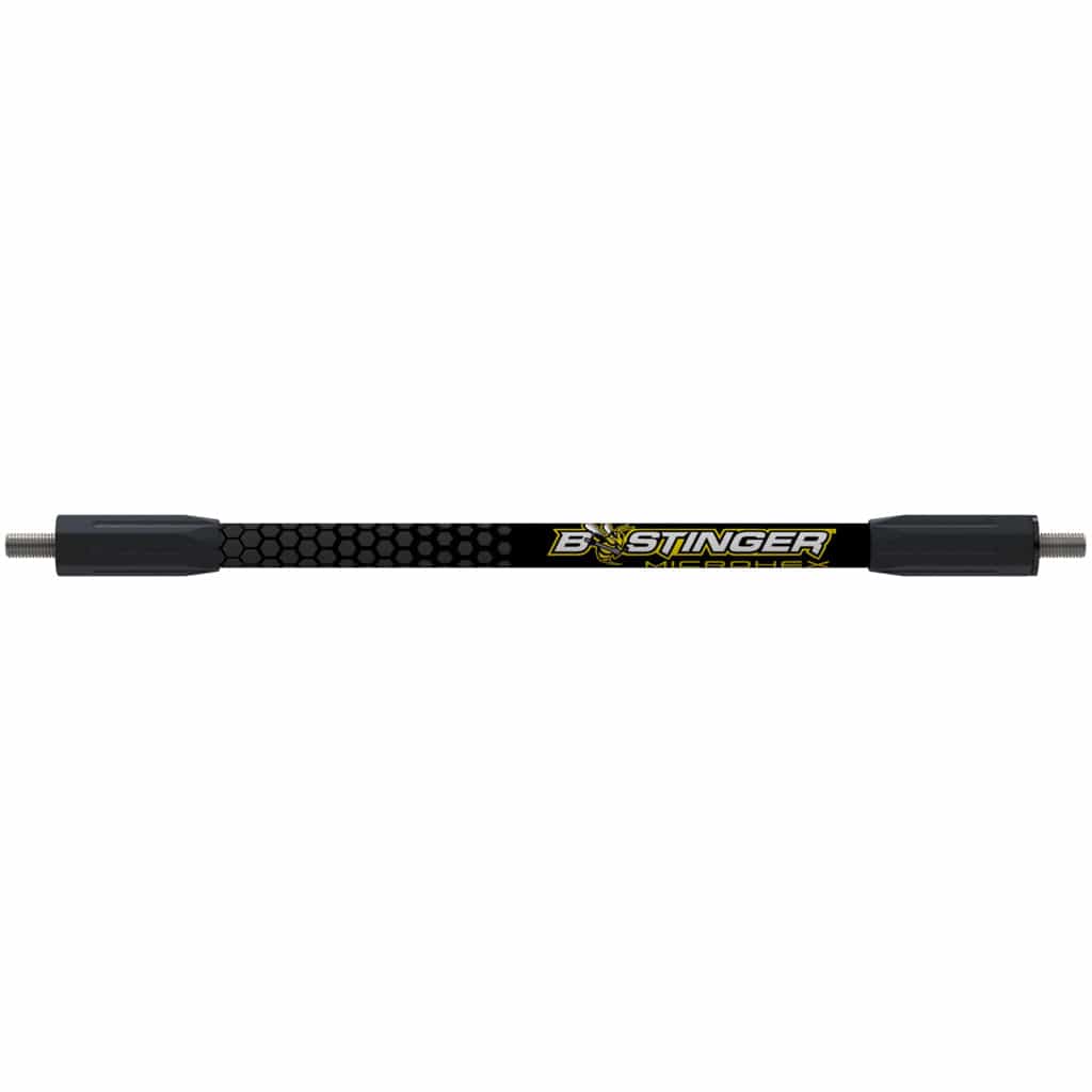 Bee Stinger Bee Stinger Microhex V-bar Blackout 12 In. Stabilizers