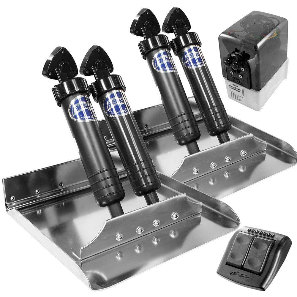 Bennett Marine Bennett Trim Tab 12" x 12" Sport Tab System Boat Outfitting