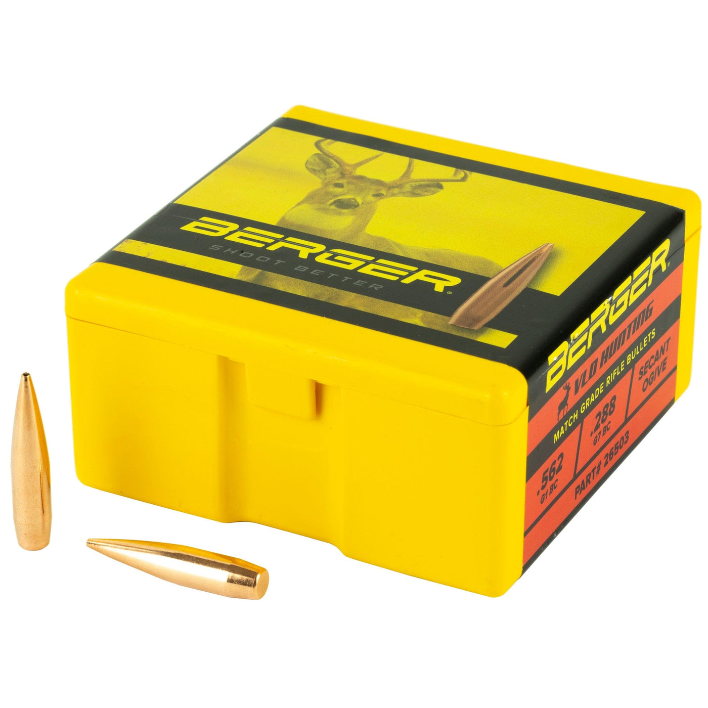 Berger Bullets Berger .264 130g Hunt Vld 100ct Reloading