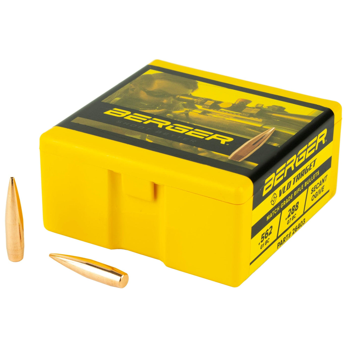 Berger Bullets Berger .264 130g Trgt Vld 100ct Reloading