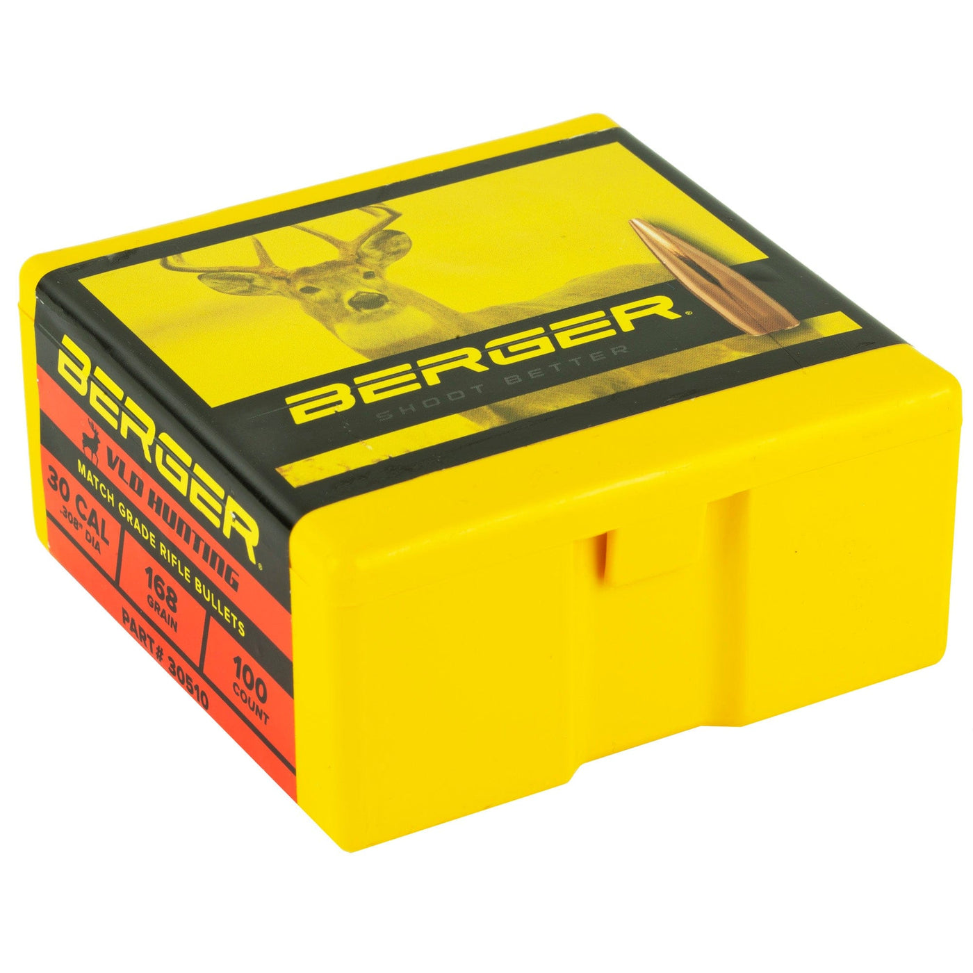 Berger Bullets Berger .308 168g Hunt Vld 100ct Reloading