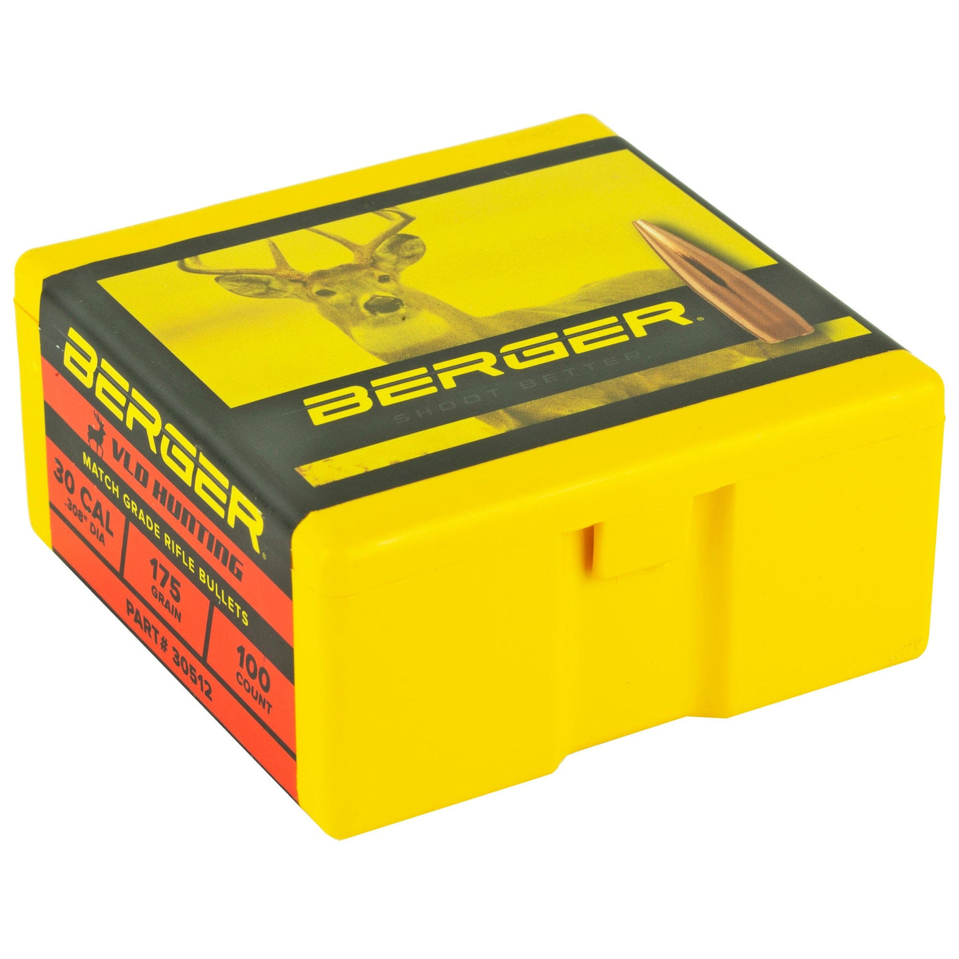 Berger Bullets Berger .308 175g Hunt Vld 100ct Reloading