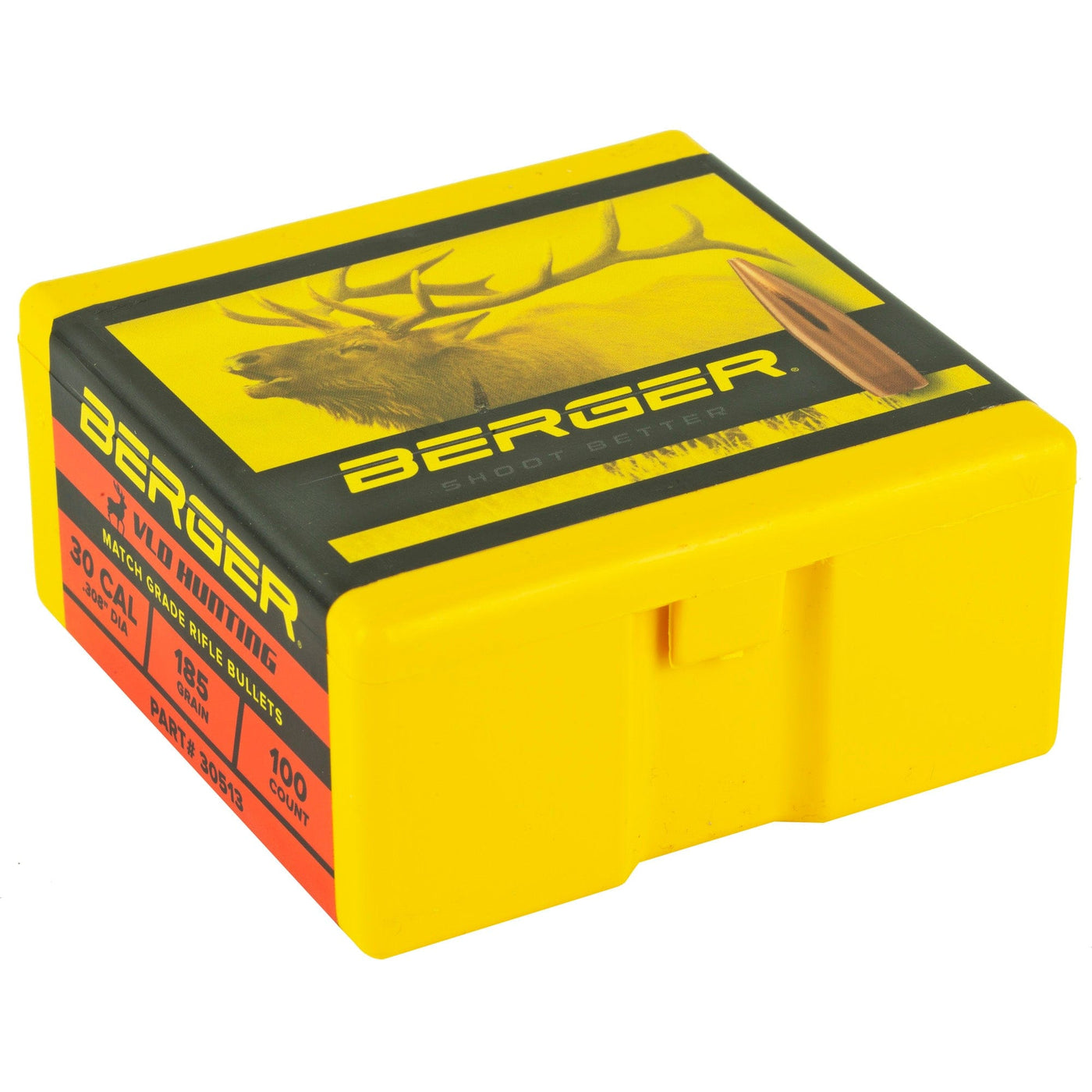 Berger Bullets Berger .308 185g Hunt Vld 100ct Reloading