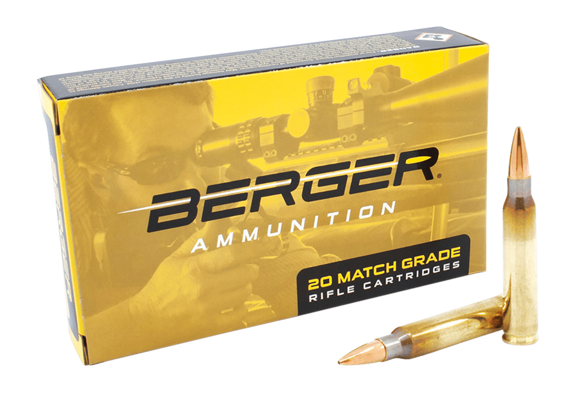 Berger Bullets Berger Bullets Target, Berg 23020   223rem   73gr Bt Trgt           20/10 Ammo