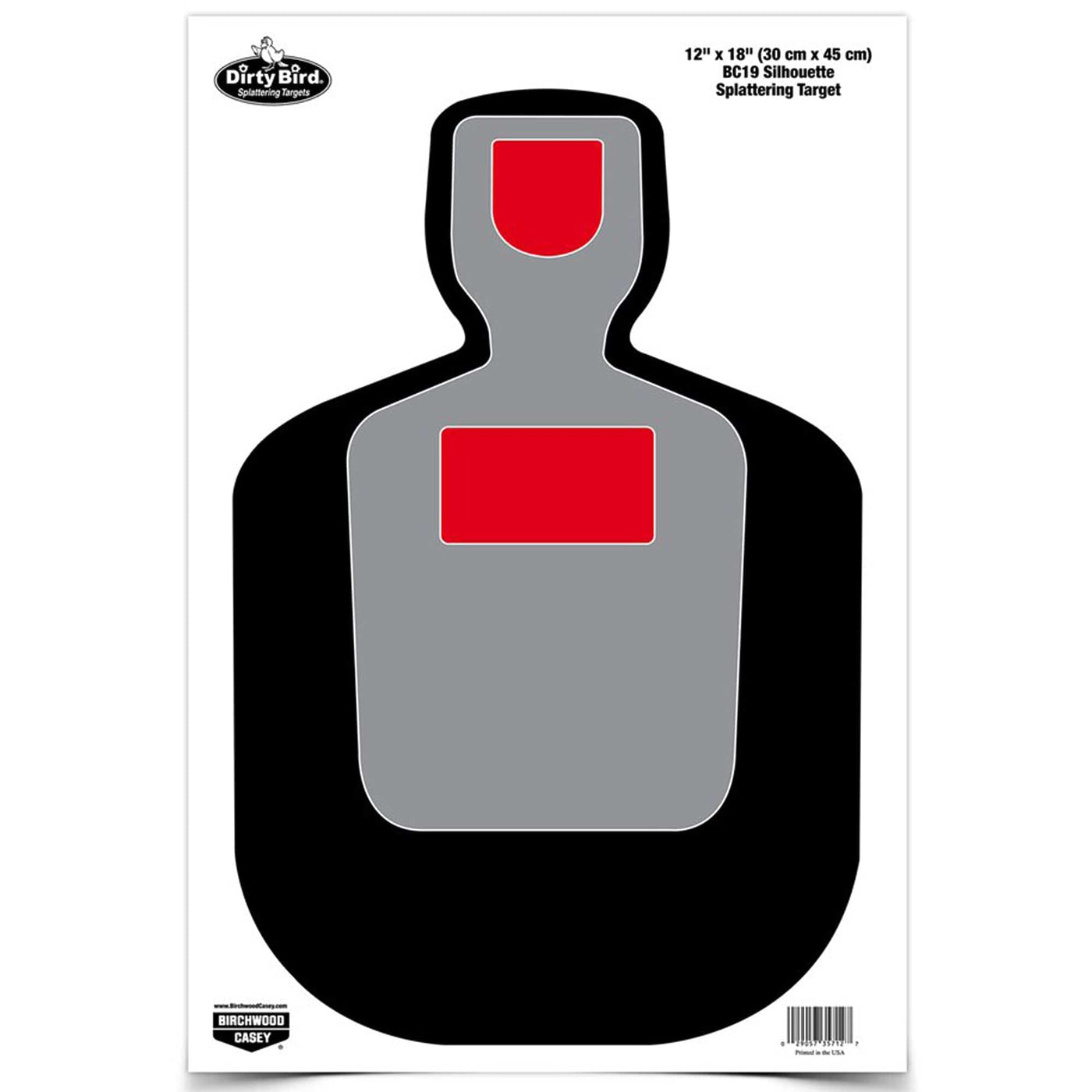 Birchwood Casey Birchwood Casey Dirty Bird Target Bc-19 Silhouette 12x18in. 8 Pk. Targets