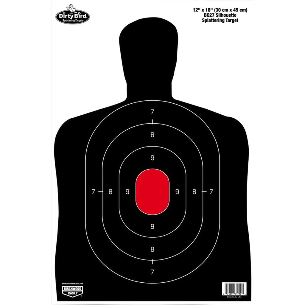 Birchwood Casey Birchwood Casey Dirty Bird Target Bc-27 Silhouette 12x18 In. 8 Pk Targets