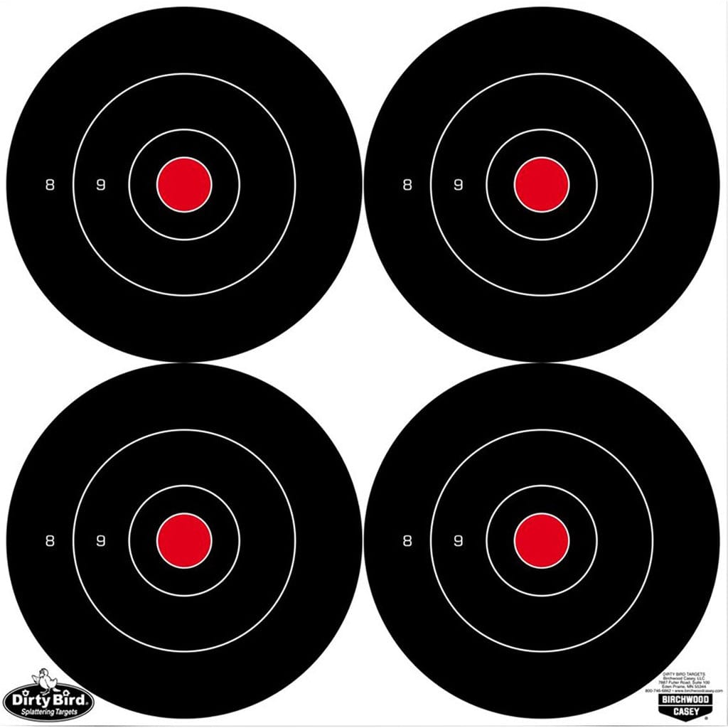 Birchwood Casey Birchwood Casey Dirty Bird Target Bullseye 6 In. 48 Pk. Targets