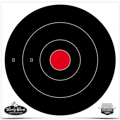 Birchwood Casey Birchwood Casey Dirty Bird Target Bullseye 8 In. 25 Pk. Targets
