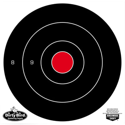 Birchwood Casey Birchwood Casey Dirty Bird Target Bullseye 8 In. 25 Pk. Targets