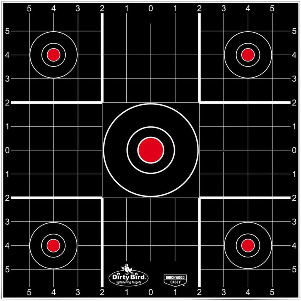 Birchwood Casey Birchwood Casey Dirty Bird Target Sight-in 12 In. 12 Pk. Targets