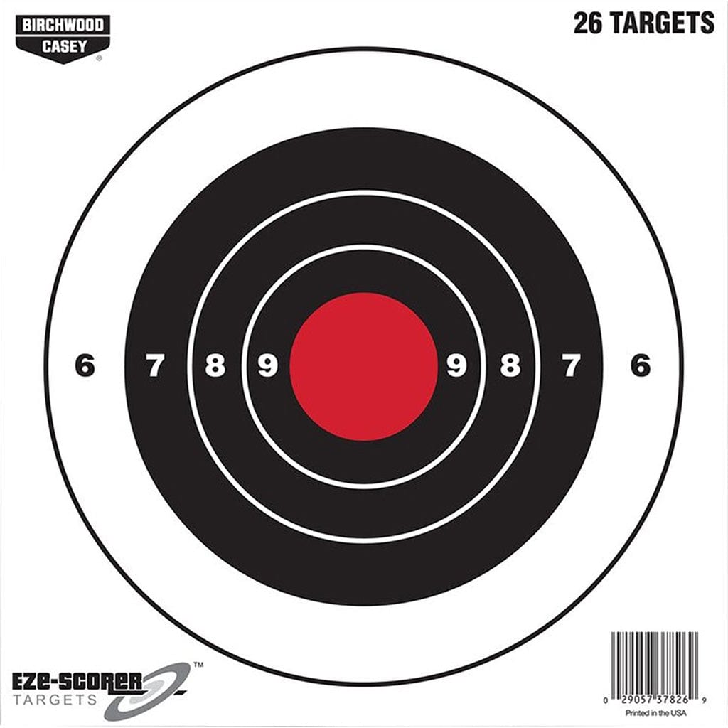 Birchwood Casey Birchwood Casey Eze-scorer Target Bullseye 8 In. 26 Pk. Targets And Traps