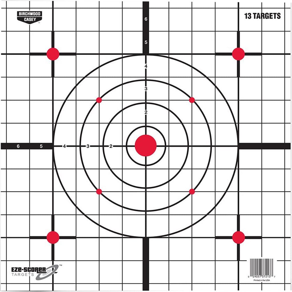 Birchwood Casey Birchwood Casey Eze-scorer Target Sight-in 12 In. 13 Pk. Targets And Traps