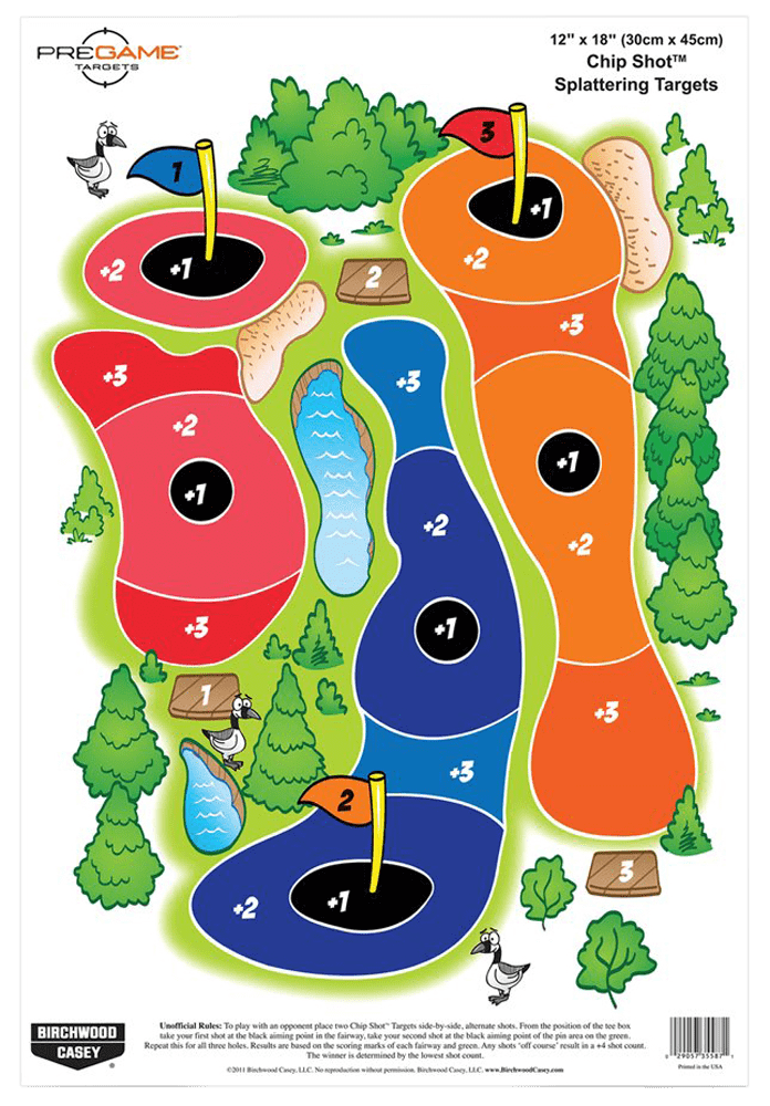 Birchwood Casey Birchwood Casey PREGAME Chip Shot 12x18 Splattering 8PK Shooting