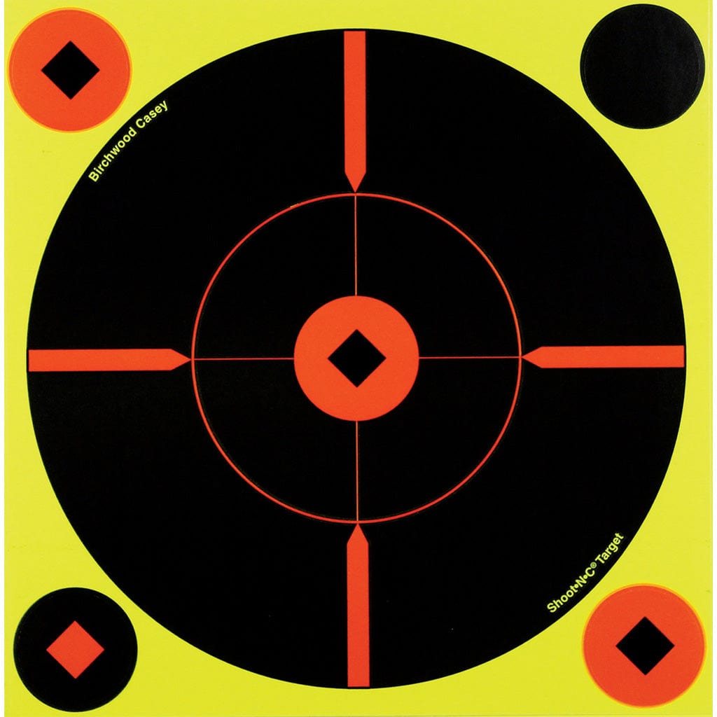 Birchwood Casey Birchwood Casey Shoot-n-c Target 8 In. Crosshair Bullseye 6 Pk. Targets