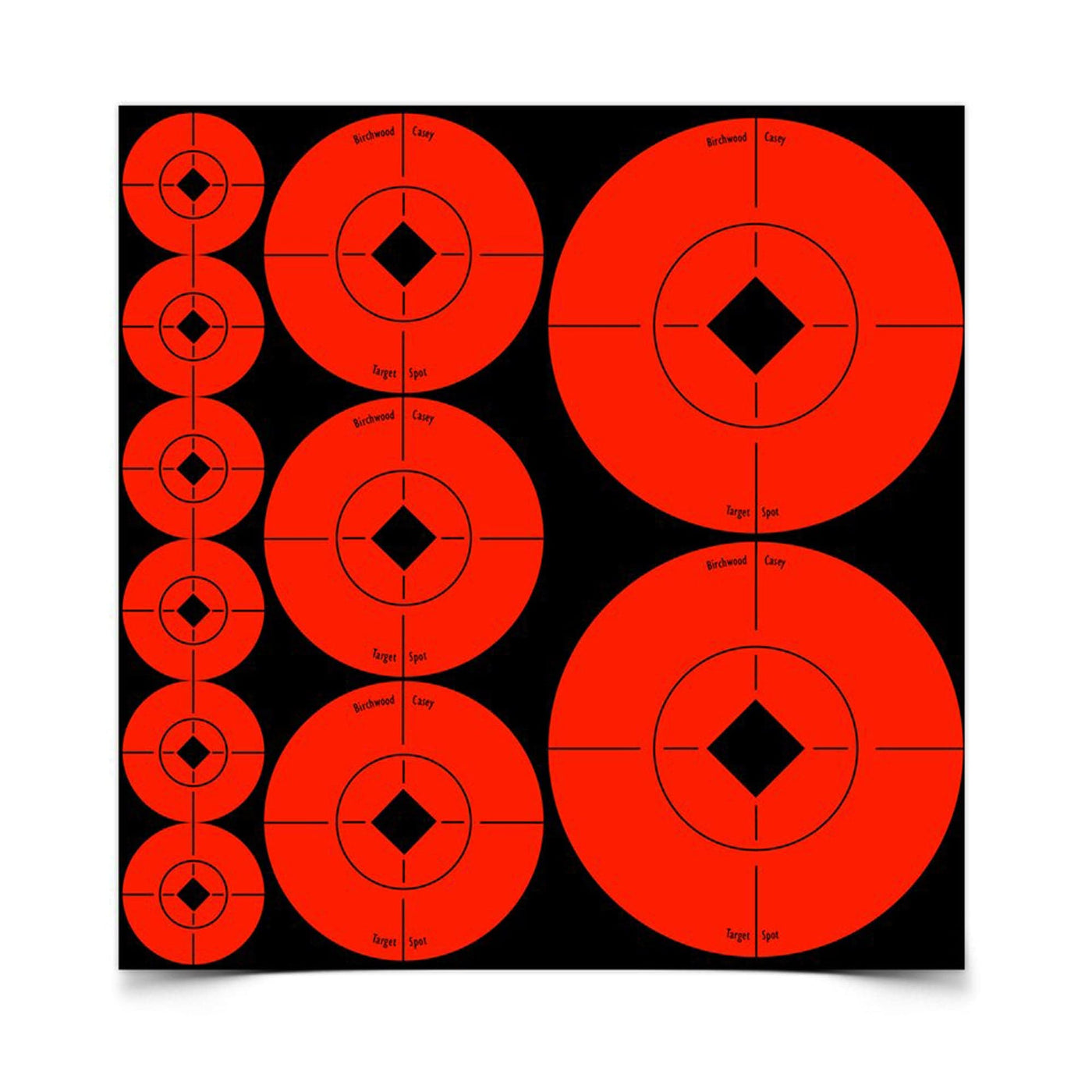 Birchwood Casey Birchwood Casey Target Spots Assortment 10 Sheet Targets