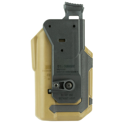 BLACKHAWK Bh Omnivore Surefire X300a Lh Bk/tan Holsters