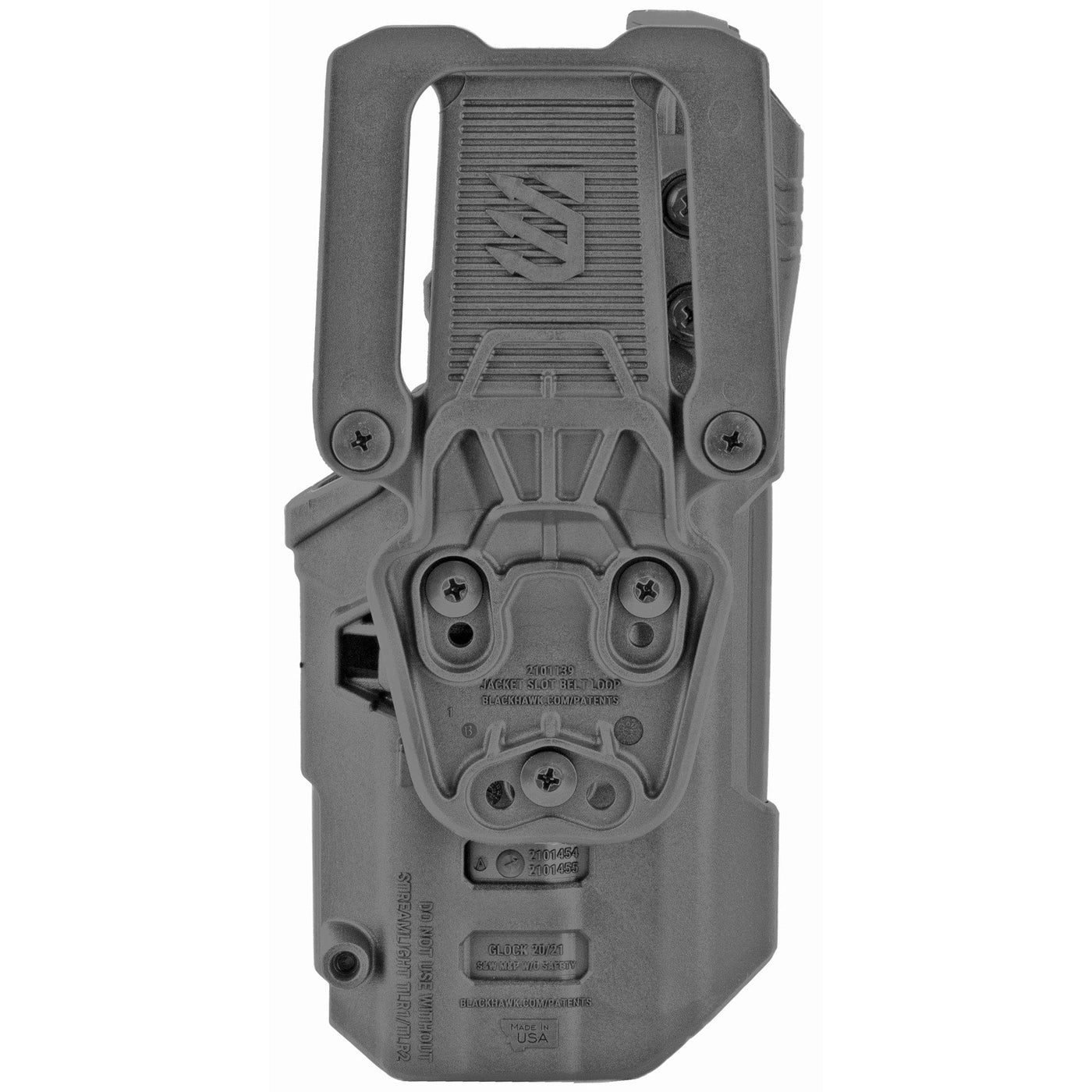 BLACKHAWK Bh T-ser L3d For Glk21/tlr1/2 Bk Left Hand Holsters