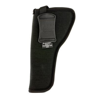 Blackhawk Blackhawk Hip Holster #03 Rh - S&w K/l/n & Similar 5"-6.5"bk< Firearm Accessories