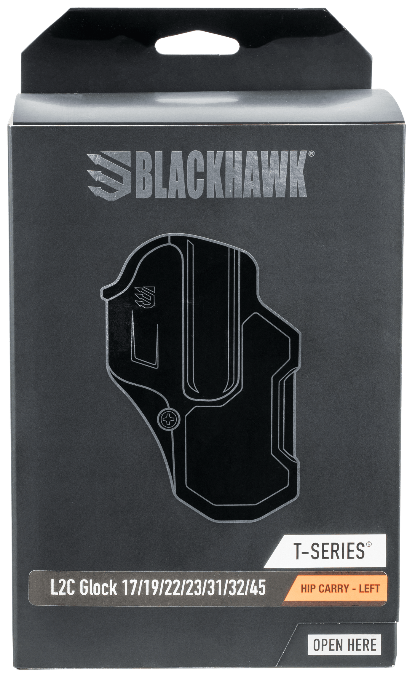 Blackhawk Blackhawk T-series, Bhwk 410700bkl T-series L2c Glock 17 Black Lh Firearm Accessories