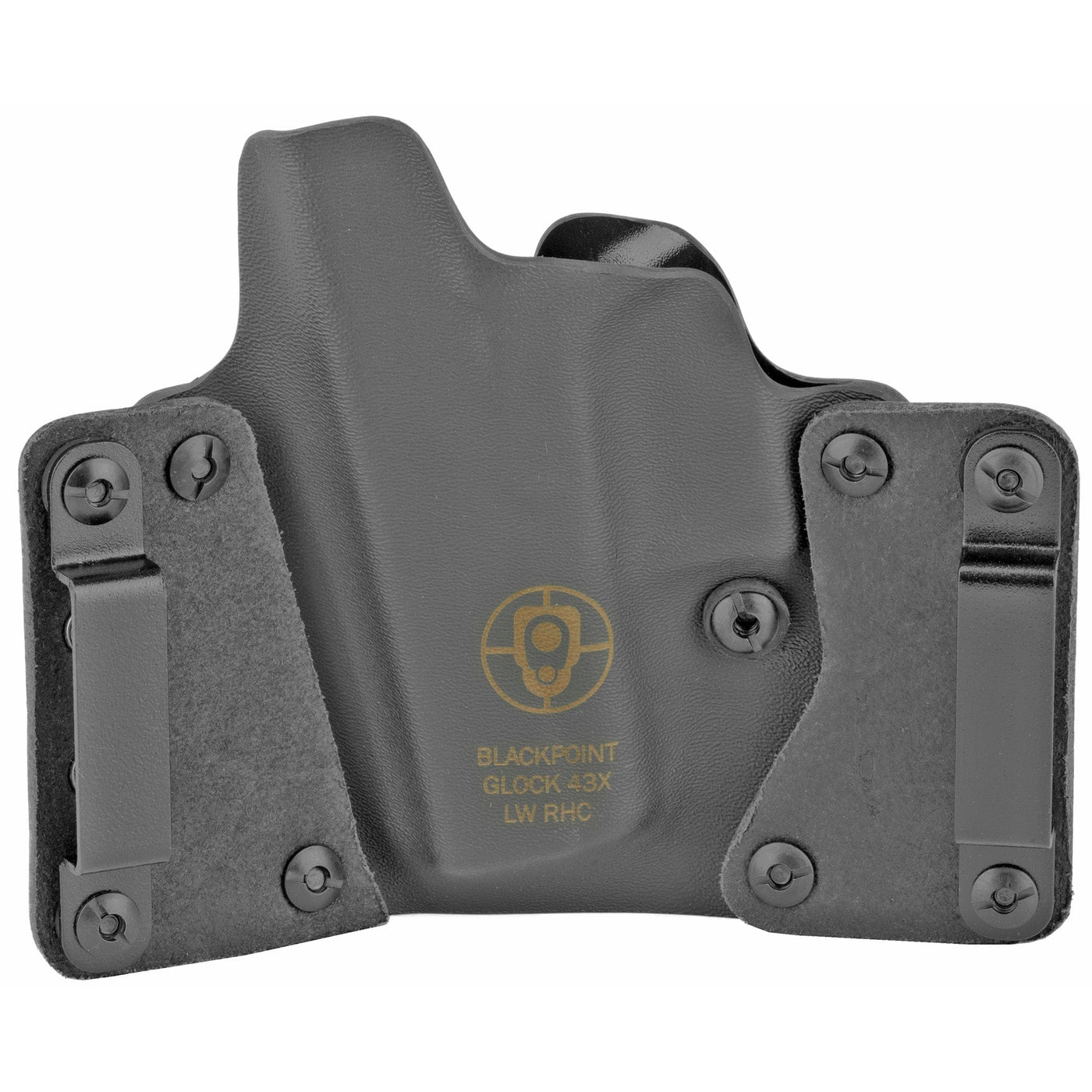 BlackPoint Tactical Blk Pnt Lthr Wing For Glk 43x Rh Blk Holsters