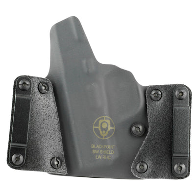 BlackPoint Tactical Blk Pnt Lthr Wing S&w Shield Rh Blk Holsters
