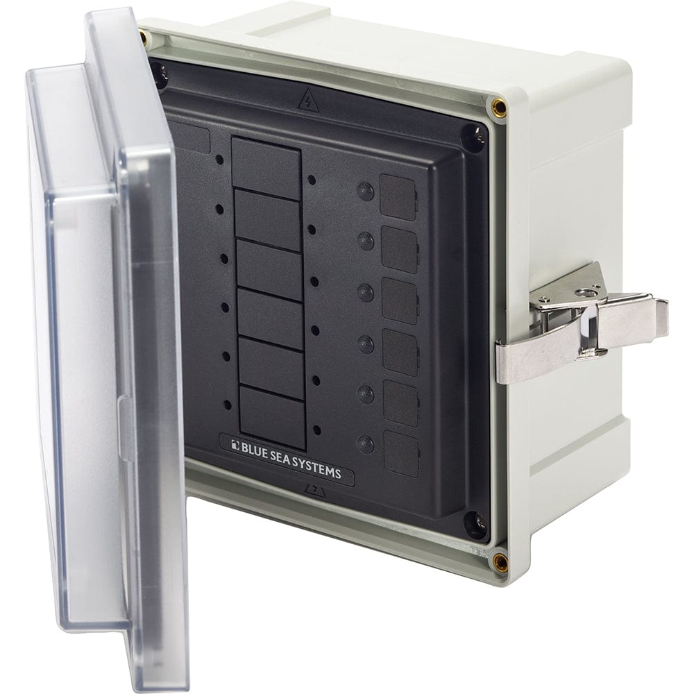 Blue Sea Systems Blue Sea 3113 - SMS Panel Enclosure w/6 Blank Circuits Electrical