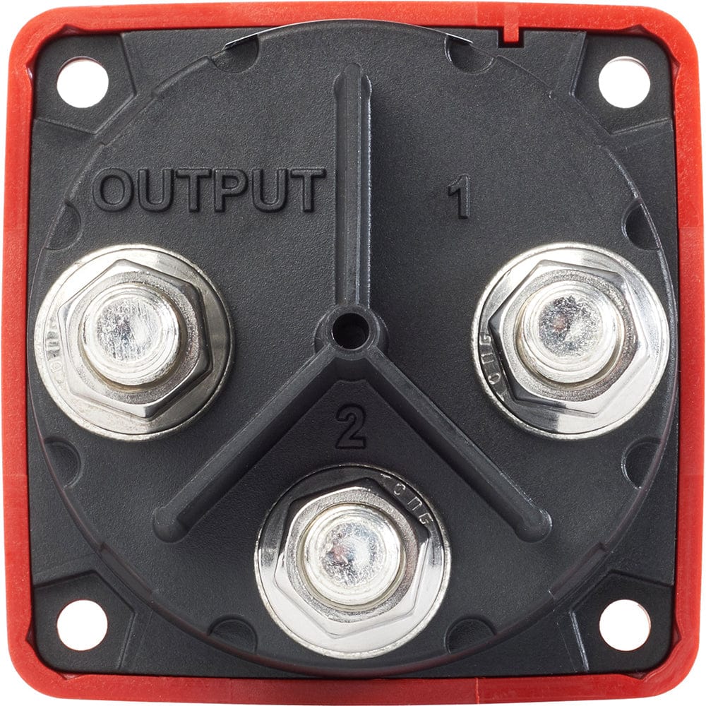 Blue Sea Systems Blue Sea 6007 m-Series (Mini) Battery Switch Selector Four Position Red Electrical