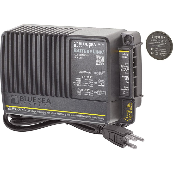Blue Sea Systems Blue Sea 7605 BatteryLink® Charger - 10Amp - 2-Bank Electrical