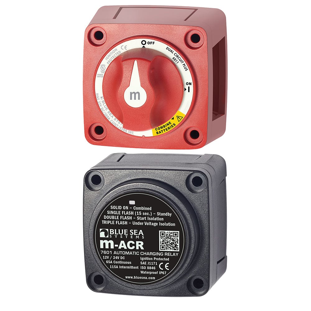 Blue Sea Systems Blue Sea 7649 Mini Add-A-Battery Kit Electrical