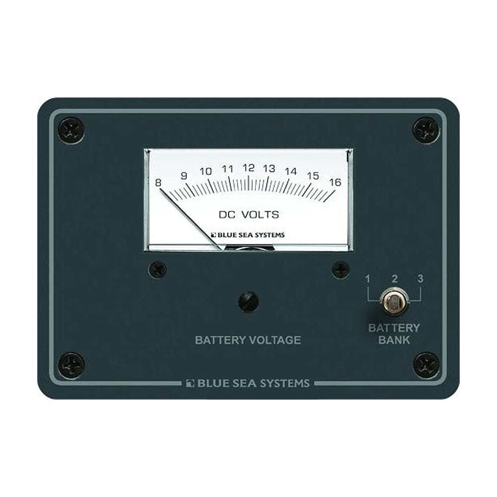 Blue Sea Systems Blue Sea 8015 DC Analog Voltmeter w/Panel Electrical