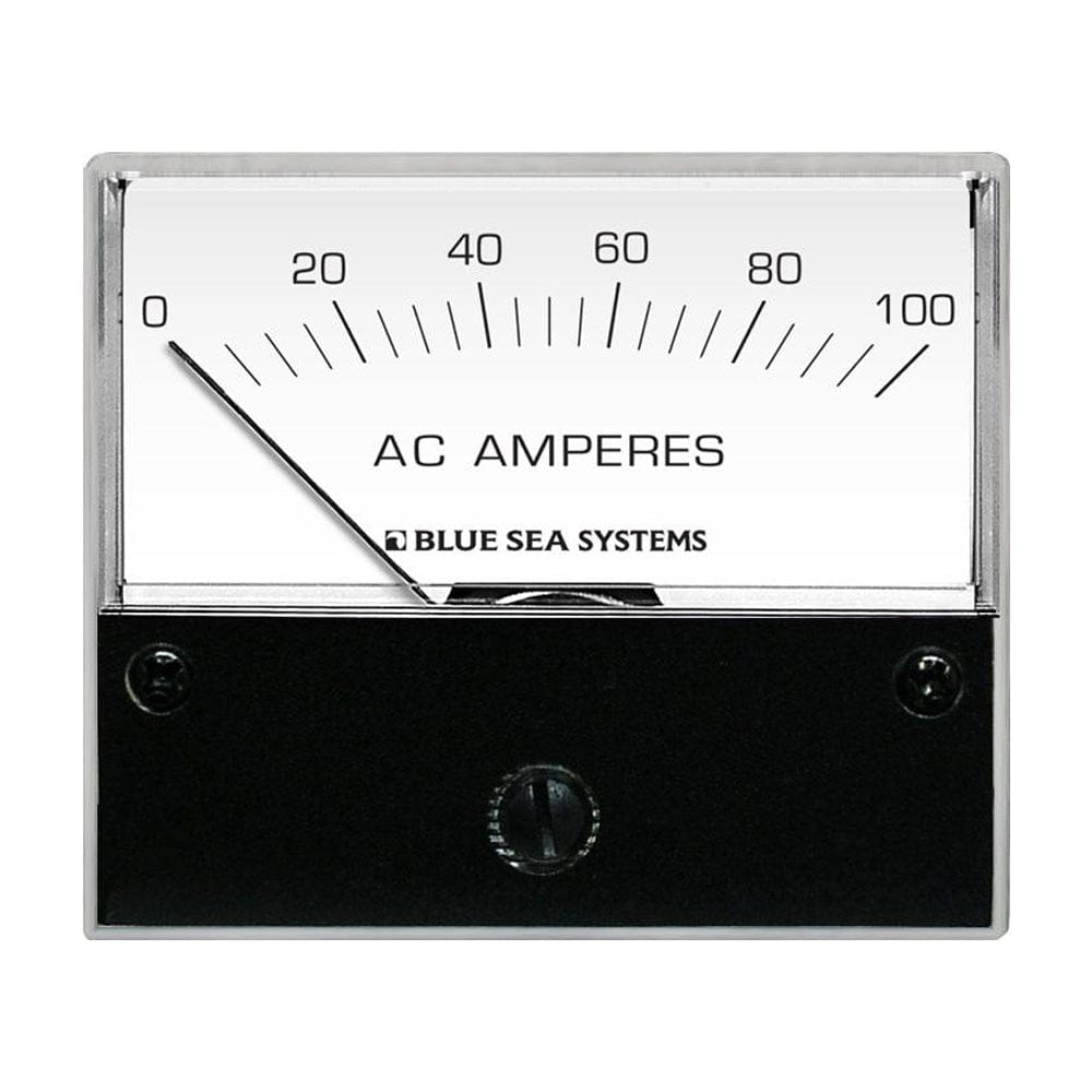 Blue Sea Systems Blue Sea 8258 AC Analog Ammeter - 2-3/4" Face, 0-100 Amperes AC Electrical