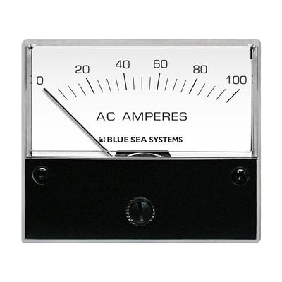 Blue Sea Systems Blue Sea 8258 AC Analog Ammeter - 2-3/4" Face, 0-100 Amperes AC Electrical