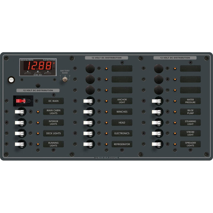Blue Sea Systems Blue Sea 8379 DC Main + 20 Positions Electrical