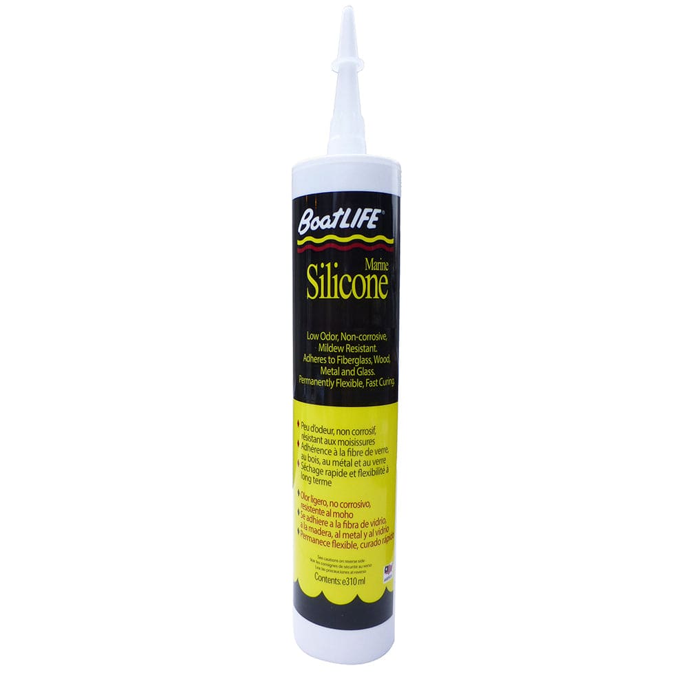 BoatLIFE BoatLIFE Silicone Rubber Sealant Cartridge - White Boat Outfitting