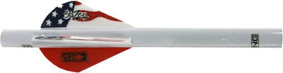 Bohning Bohning Blazer Quikfletch American Flag 6 Pk. Archery Accessories
