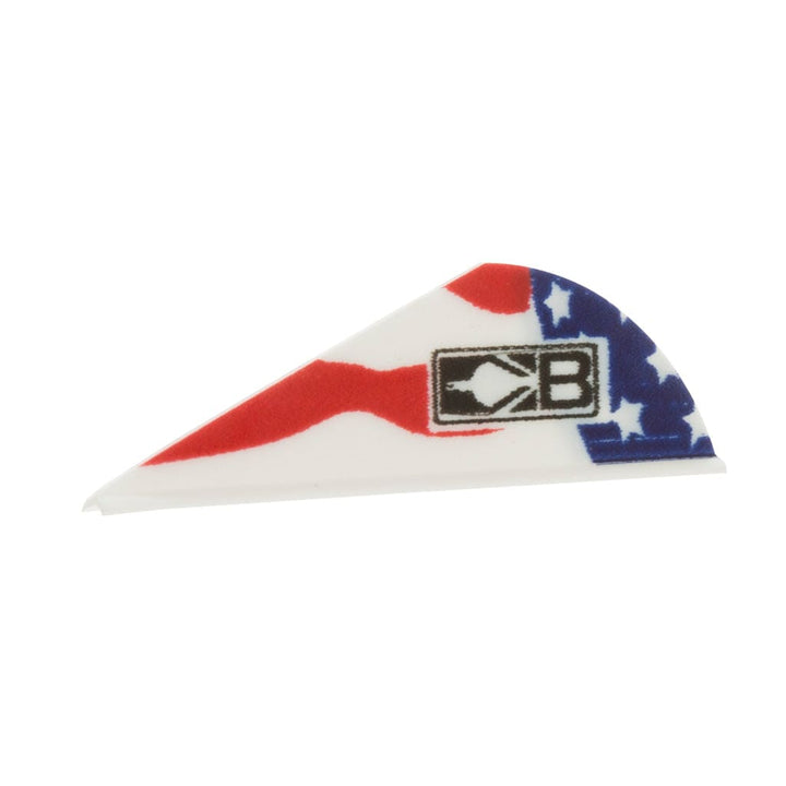 Bohning Bohning Blazer Vanes American Flag 100 Pk. Archery Accessories