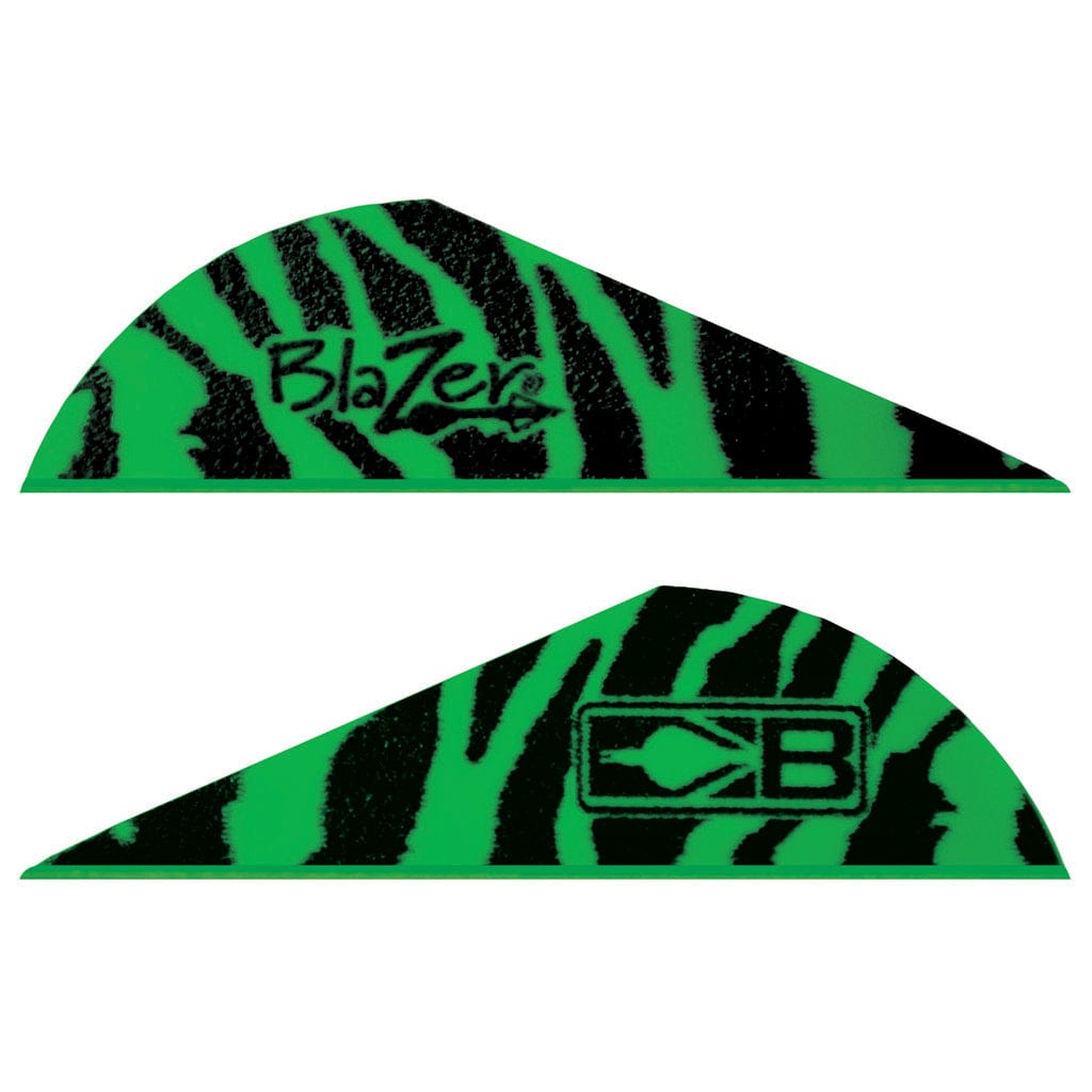 Bohning Bohning Blazer Vanes Green Tiger 36 Pk. Fletching Tools and Materials