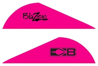 Bohning Bohning Blazer Vanes Hot Pink 36 Pk. Archery Accessories