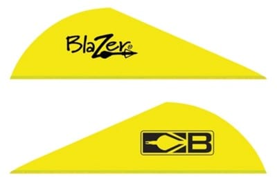 Bohning Bohning Blazer Vanes Neon Yellow 36 Pk. Archery Accessories