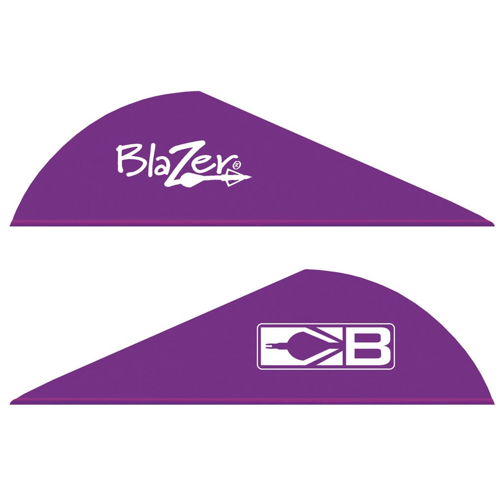 Bohning Bohning Blazer Vanes Purple 100 Pk. Fletching Tools and Materials